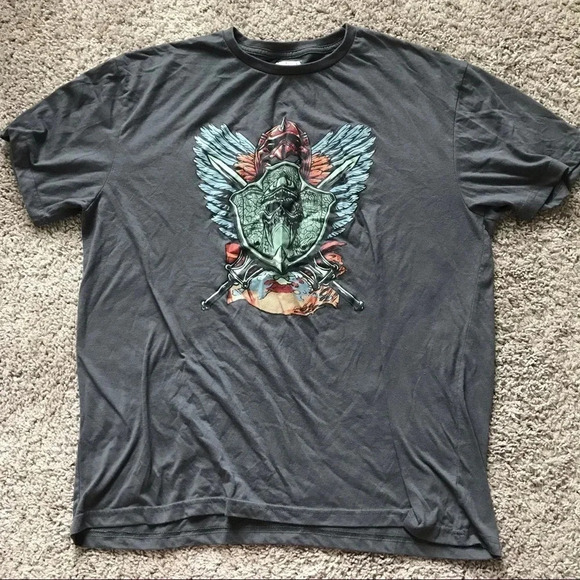 Loot Crate Master of the Universe Grey Shirt - Picture 1 of 4